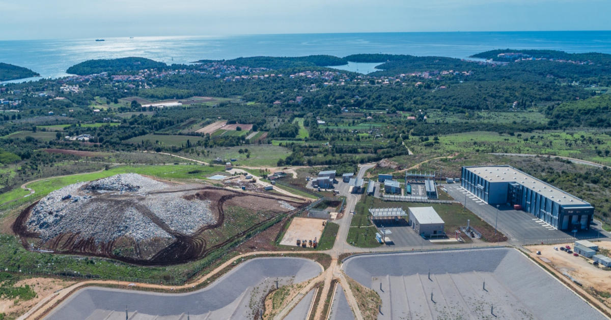 Kaštijun, županijski centar za gospodarenje otpadom u Istri